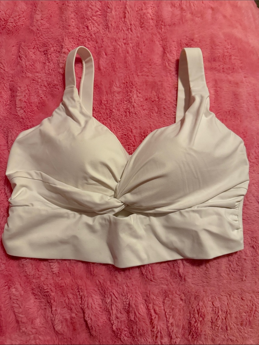 Halara Comfort Stretch Wireless Bralette - Cream NEVER WORN